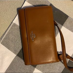 Coach phone/ wallet crossbody